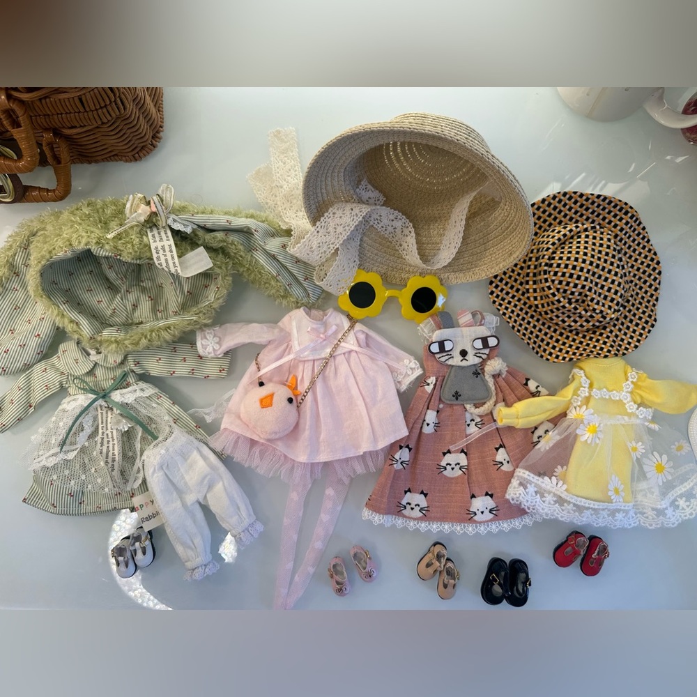 Neo Blythe Doll clothes and accessories bundle